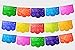 Fiesta Brands 50 Panel Pack. Mexican Papel Picado Banner.Colores de Primavera.Over 75 feet Long for Maximum Coverage. Vibrant Colors Tissue Paper. Medium Size Panels. Multicolored Flowers Design