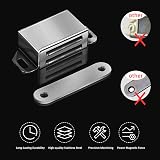 Onarway Magnetic Door Catch 10KG Strength 2 Pack Stainless Steel Chrome view 2