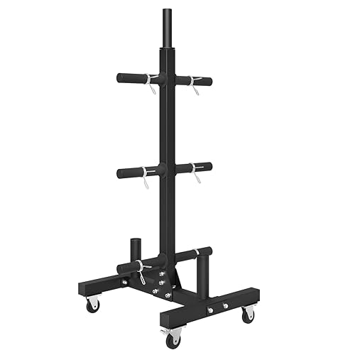ER KANG Weight Plate Rack Tree, 1750lb Weight Capacity Plate