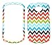Rainbow Chevron Design Rubberized Snap-on Protective Cover Case for Samsung Brightside U380