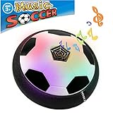 Hover Ball Toys, Conzy Air Power Soccer for Children’s indoor Games with LED Light and Music