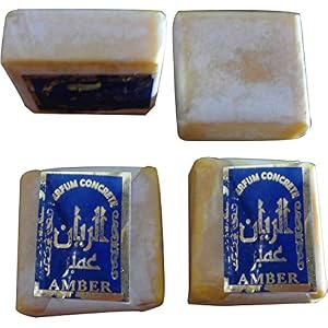 BonBalloon 1pcs Islamic Fragrance Perfume Jamid Natural Organic Musk Amber Solid Alcohol Free Arabian Arab Cube Halal