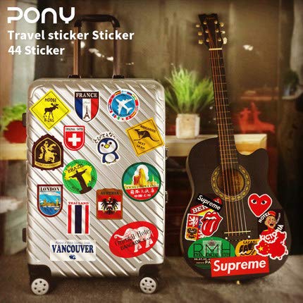 2 Sticker+Motorcycle+Graffiti+Skateboard+Stickers