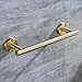 Hoooh 12-Inch Gold Towel Bar Stainless Steel Hand Towel Holder for Bathroom or Kitchen Wall Mount, A100L30-BG