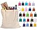 Set of 24 Blank Cotton Tote Bags Reusable 100% Cotton Reusable Tote Bags (2 dozen)