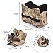 Wildmarely Rifle Shooting Bag, Front & Rear Bags Sandbags for Deadshot AR15 (Unfilled) (Snakeskin Camouflage)