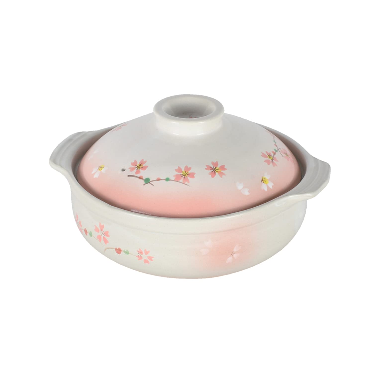 パール金属 土鍋 8号 ガス火専用 3~4人用 桜日和 L-1974商品画像