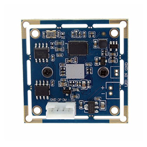 ELP 720p HD USB Camera Module with Microphone H.264 Mini UVC USB2.0 Audio Video Webcam Board for Android Linux Windows Mac Video Surveillance PC Camera for Computer, Laptop, Raspberry Pi, Jetson Nano - Image 6
