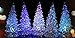 The-Fox Mini Desk Christmas Tree Coloured LED Light (Pack of 5)