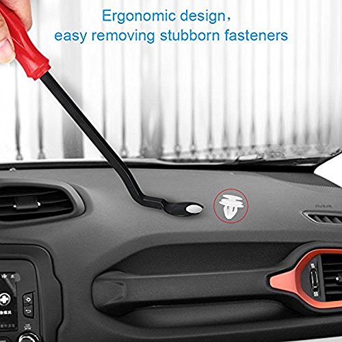 Wilk New 3 Pcs Car Door Trim Clip Plier Set , Fastener Remover Puller Repair - Combo Repair Tool Kit Set