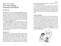 Let's Learn Tagalog Kit: A Fun Guide for Children's