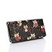 Fashion Owl Long Leather Wallet Purse Clutch Handbag Card Holder for Women
