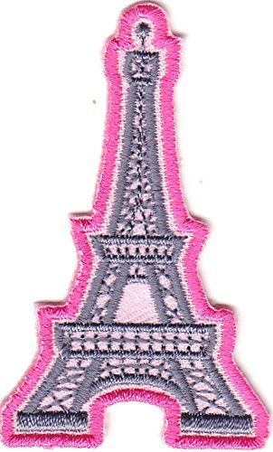 EIFFEL TOWER PATCH - MONUMENTS - FRANCE VACATION - Iron On Embroidered Applique