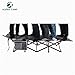 ALPHA CAMP Oversized Camping Cot Supports 600 lbs Sleeping Bed Folding Steel Frame Portable with Carry Bagthumb 2