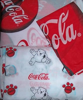 Amazon Com Coca Cola Assorted Sheets Pillowcases Home Kitchen