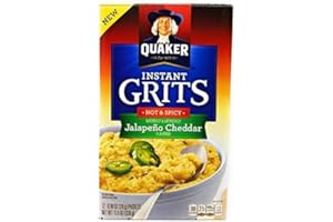 Quaker Instant Grits Jalapeno Cheddar Flavor 12 Servings