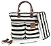 Diaper Bag for Baby Boys and Girls - Mom Purse and Tote Organizer - Changing Pad Insert