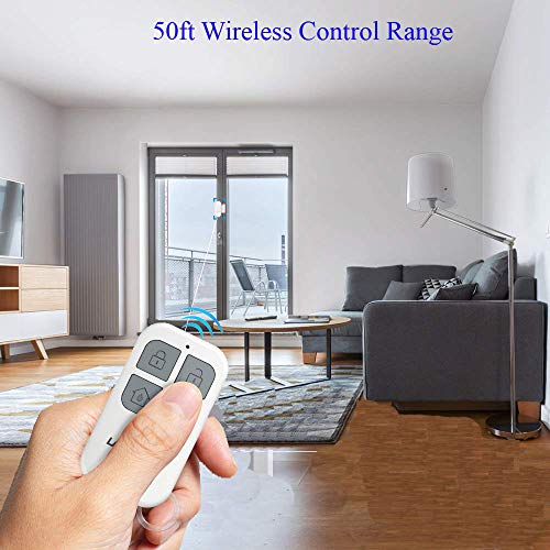 Door Window Alarm for Home Pool Kids Safety with 2 Remote Controls Door Entry Burglar Magnetic Sensor Alert Kit for Store Garage 130dB 4 Alarm Mode
