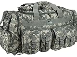 Mens 30 Inch ACU Digital Camo Convertible Backpack Duffel Duffle Molle Tactical Shoulder Bag