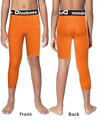Dizoboee Youth Boys Compression Pants One Leg 3/4