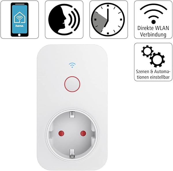 Hama 176552 Enchufe Inteligente WiFi