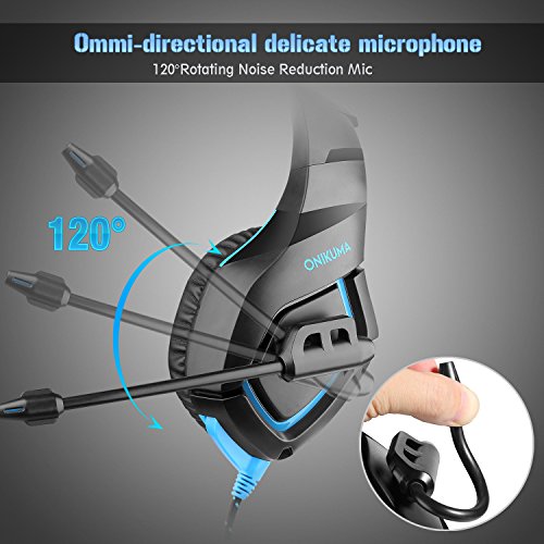 image for Willnorn Gaming Headset for PS4 Xbox One Controller Nintendo Switch PC