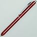OHTO - MULTI-SLIM4 Multi-Function Pen-Red (0.5mm Pencil, 0.7mm Pens) - Writing Color: Lead, Black, Red, Blue