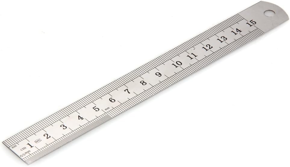 Stainless Steel Measuring Ruler Rule Scale Machinist Tools 15cm 6 inch