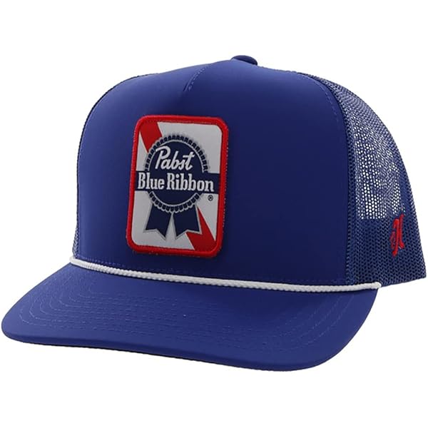 HOOEY Gorra De Camionero Ajustable Con Cinta Azul Pabst Con