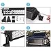Senlips Light Bar 42” 240W Spot&Flood Combo Beam Led Off Road Bar Waterproof Driving Work Lights Fog Lamp with Mounting Bracket for Truck Jeep SUV ATV Boat