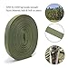 Shintop Durable Tree Tie Strap, 65 Feet Pull Tape for Garden Plant Supports (2200 LBs tensile Strength, Army-Green)thumb 2