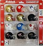Riddell Speed Pocket Pro Helmet ACC Conference (16 Helmets) Set - The ACC features the BC, Duke, Clemson, FSU, GT, Miami, Louisville, NC, NC State, Pitt, Syracuse, Wake Forest, Virginia, VT - 2016 Set