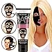 Black Head Remover Mask - Charcoal Purifying Blackhead Remover Mask Deep Cleansing for Acne & Acne Scars, Blemishes, Anti-Aging, Wrinkles, Organic Activated Charcoal