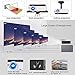 Video Projectors 1080p 5000 Lumens, HD Projector LCD LED 200″ Widescreen Smart Multimedia WXGA Home Theater Projector for PC Laptop TV Stick Xbox Bluray Player DVD Wii PS3 PS4 Outdoor Movie Proyectorthumb 4
