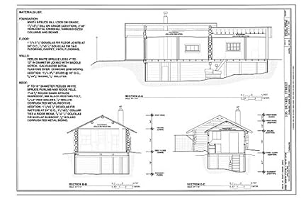Amazon Com Historicalfindings Photo 105 Dunkel Street Cabin