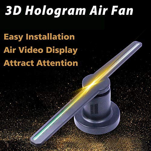 ASINNO Hologram 3D LED Advertising Display Air Fan Holographic Projector (Model 224 16GB) - Thumbnail 2