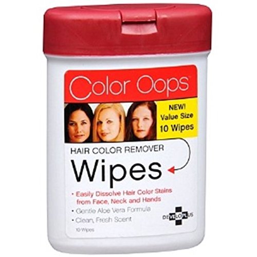 Developlus Color Oops Color Remover Wipes 10-Count (Pack of 3)