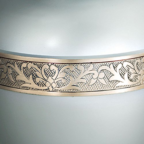 Funeral Urn by Meilinxu - Cremation Urns for Human Ashes Adults and keepsake Urns - Design is Hand Engraved in Brass - Display Burial Urns At Home or in Niche at Columbarium (Elsene Pale Blue Urn