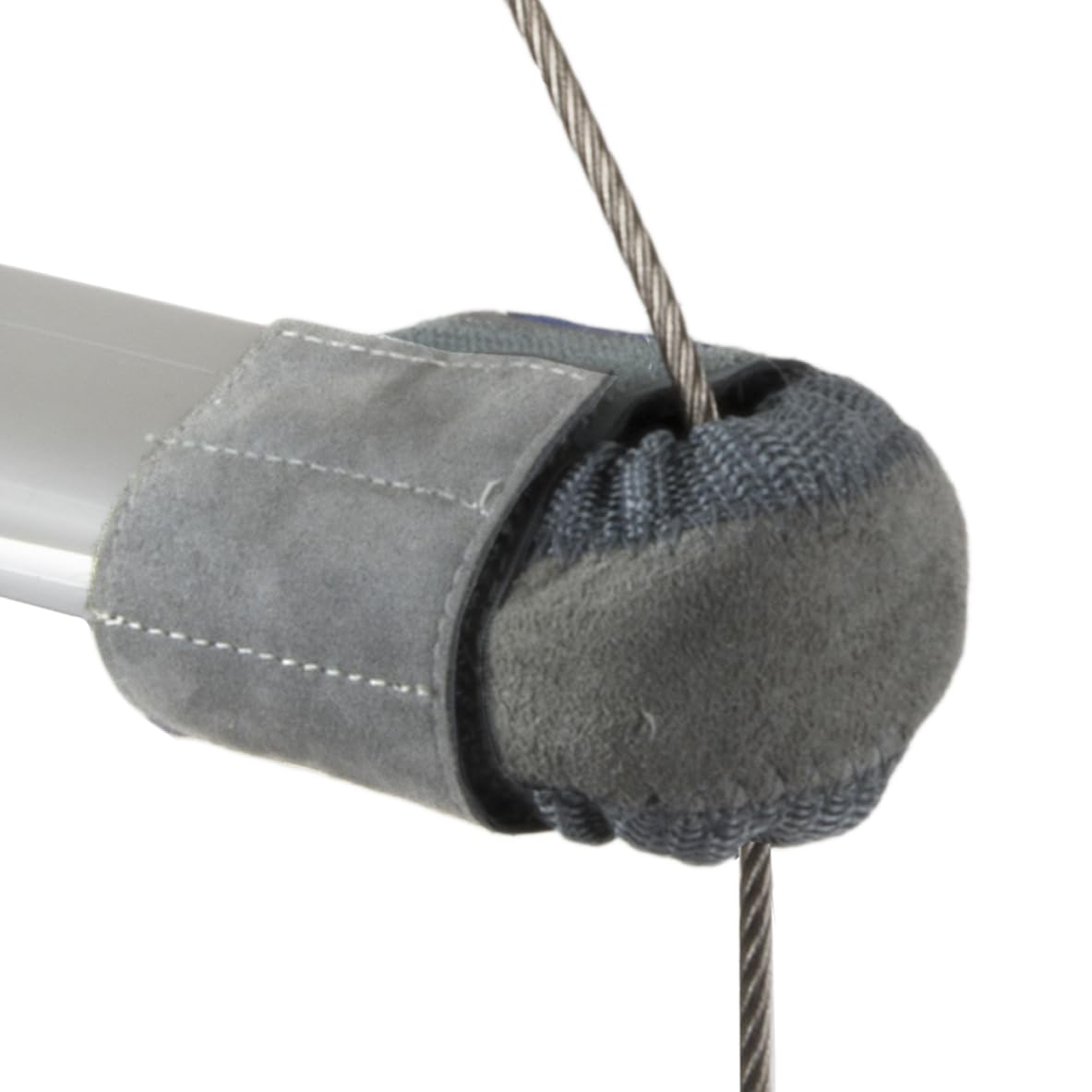 Waterline Design Spreader boot in leather with hook and loop fastener (Medium)