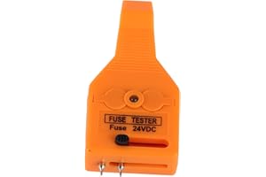 Haofy Fuse Tester and Puller Tool Kit 2 in 1 Automotive Fuse Checker with Anti Slip Handle Adjustable Testing Pins for Mini S