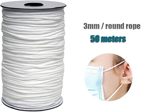 Amazon Gcywj 弾性コード エラスティックバンド ゴムバンド 平ゴム 弾力線 シャワーキャップ 裁縫用コード バンドコード 伸縮性 ハンドメイド Diy 裁縫 手芸素材 0 3cm 50m 替えゴムコード ゴム 通販