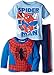 Marvel Little Boys' Toddler Spiderman 3 Piece Playwear Set-Fleece, Blue, 3T