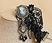 Lace Living Fashion Gothic Vintage Handmade Pearl Bead Lace Victorian Cameo Pendant Dress Choker Necklace