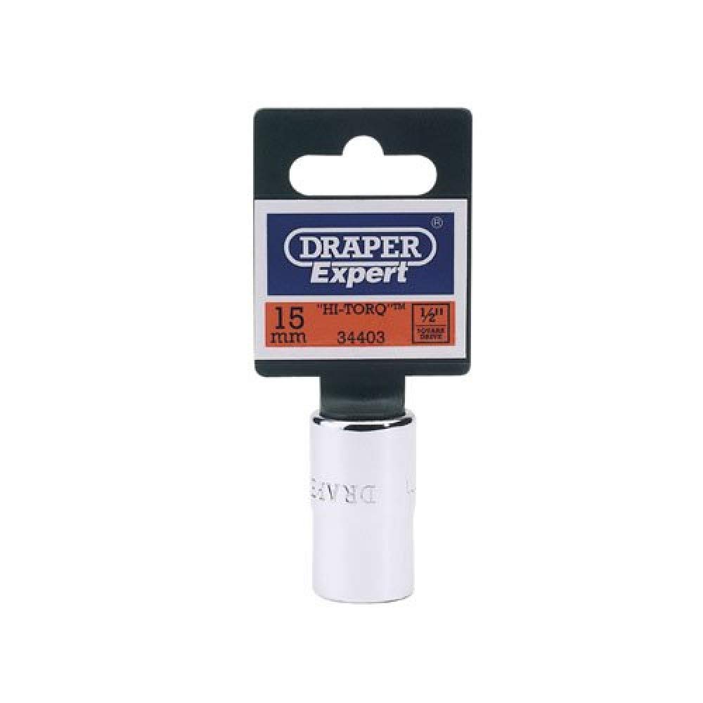 Draper 76825 26mm 1/2-inch Square Drive Hi-Torq Bi-Hexagon Socket