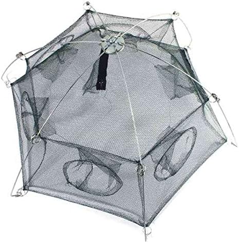 New Minnow Folded Fishing Trap Baits Cast Mesh Folding Fish