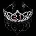 Frcolor Birthday Tiara Rhinestone Crown Birthday Headband Headwear Exchengeable Numbers with Comb Pin for Wedding Bride Bridesmaid