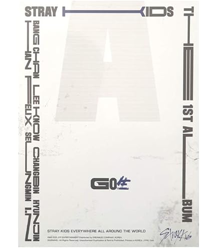 Amazon.com: Generic STRAYKIDS GO C Type Album (Standard