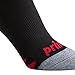 Prince Boys' Quarter Length Athletic Ankle Socks with Cushion for Active Kids (Black, 9-2.5 (Little Boys))