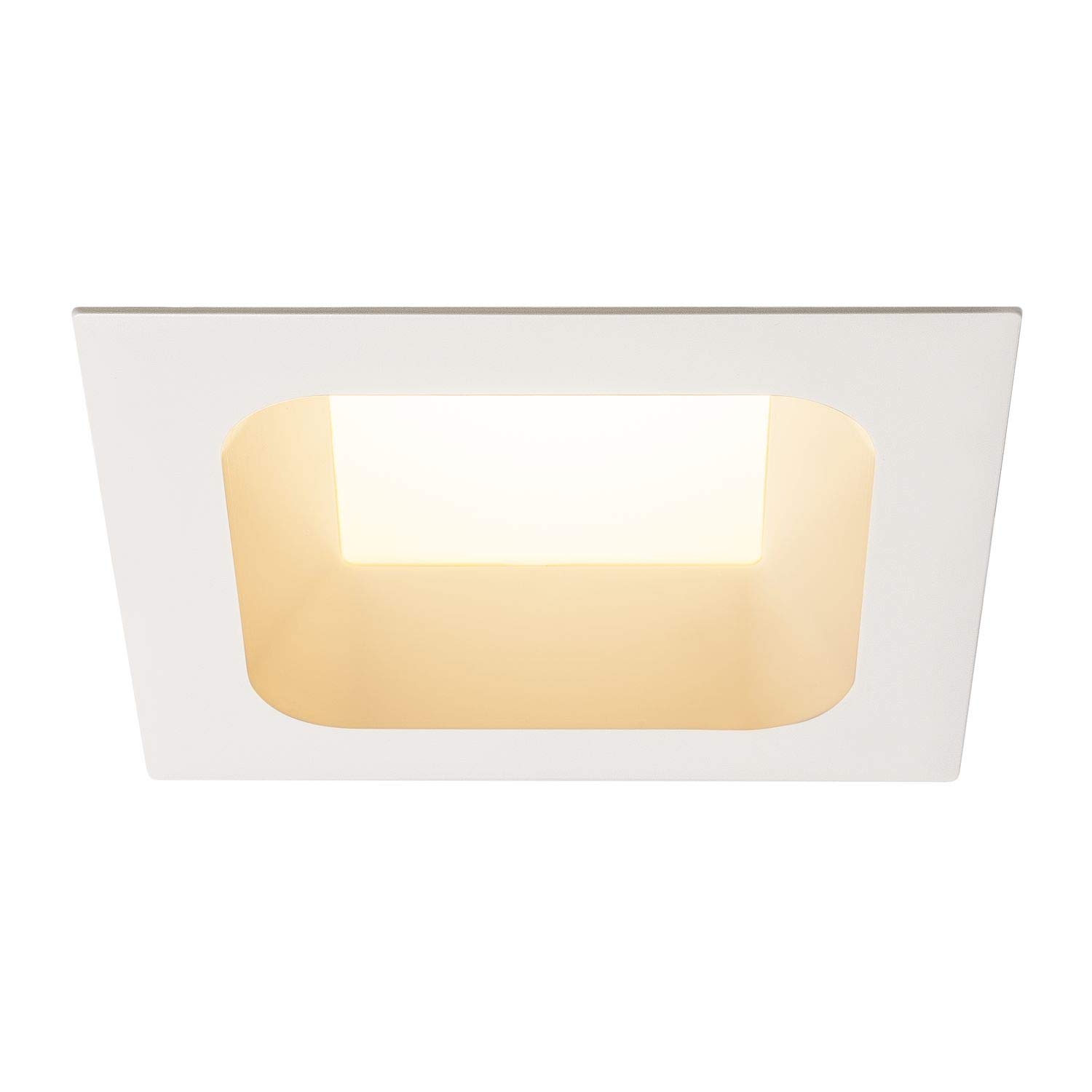 SLV recessed Wall and Ceiling Light VERLUX/Interior Ceiling and Wall Lighting, LED spot, recessed Light, recessed Wall Light, Ceiling Spotlight / 3000K 31W 2360lm White dimmable 80 Degrees