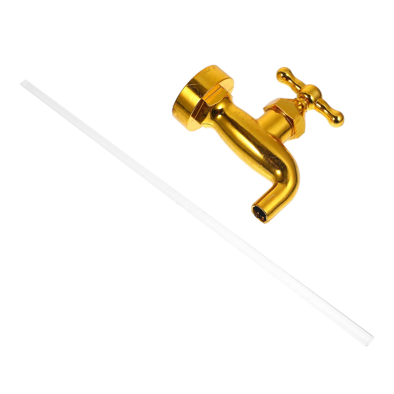 BESPORTBLE 1 Set Invisible Tap Water Feature Flowing Spout Watering Can Floating Tap Fountain Water Fountain Outdoor Garden Tabletop Decor Outdoor Water Fountains Decorations Plastic Faucet